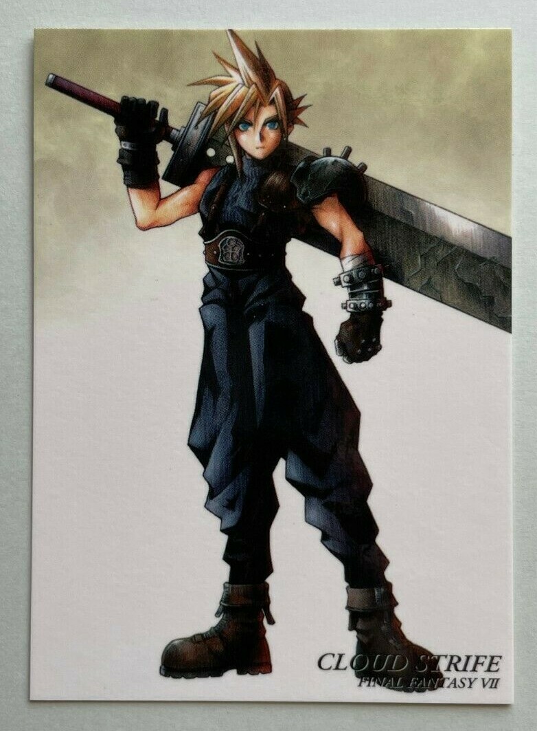 Cloud Strife Final Fantasy VII FFVII FF7 Art Museum Trading