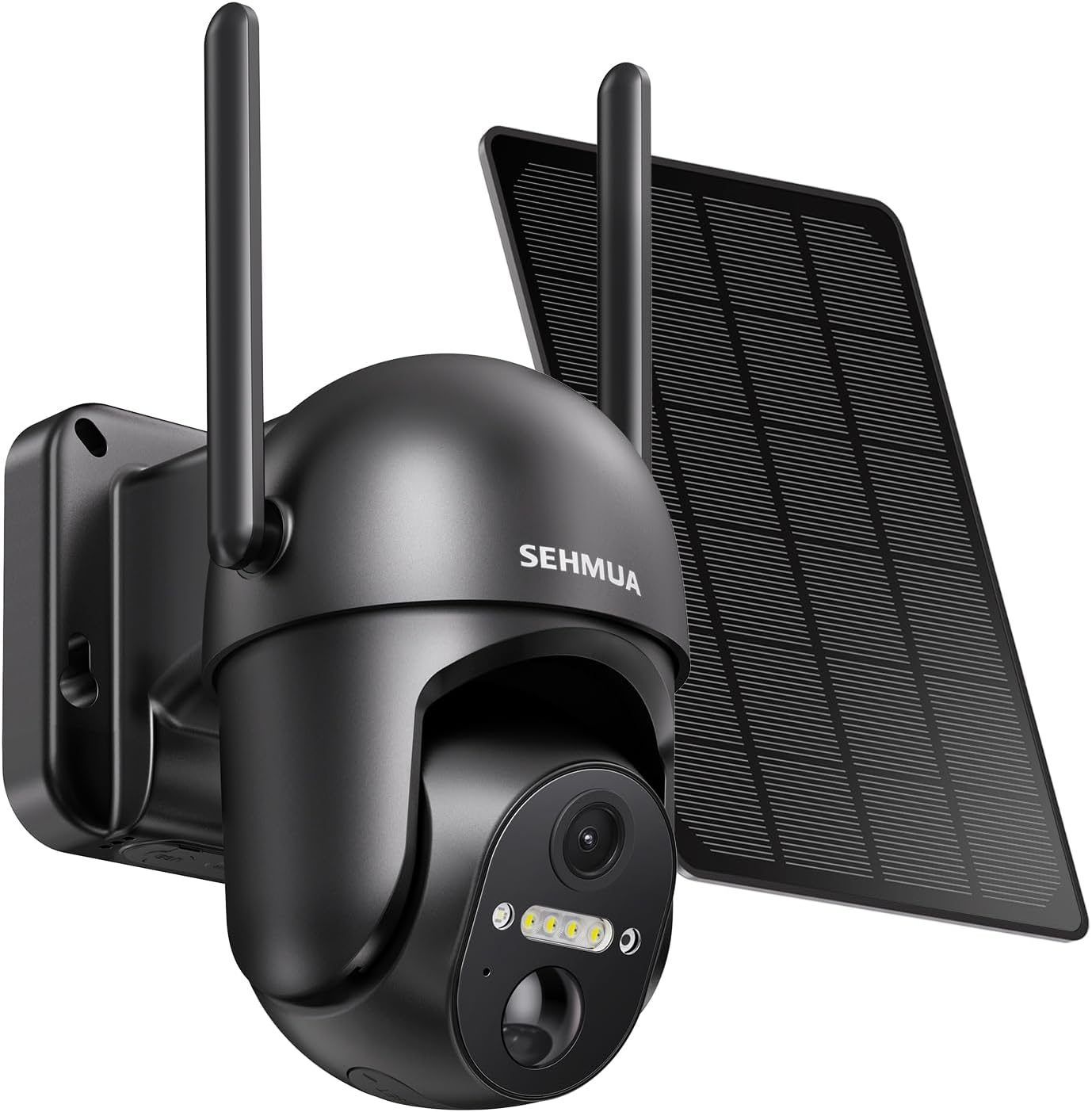 Solar Security Cameras Wireless Outdoor, 2K 360° View Battery Powered Outdoor Ca