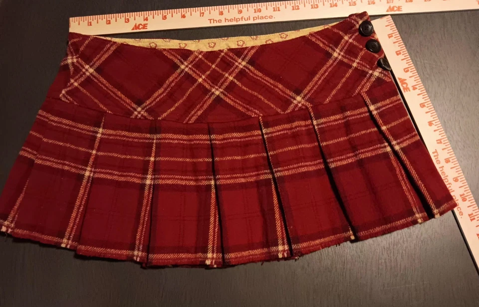 Minifalda Abercrombie Vintage (RARA) LANA Etiqueta Dorada Talla 2 Foto 2 de 4