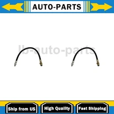 Front Brake Hose 2x For Studebaker State President 1940