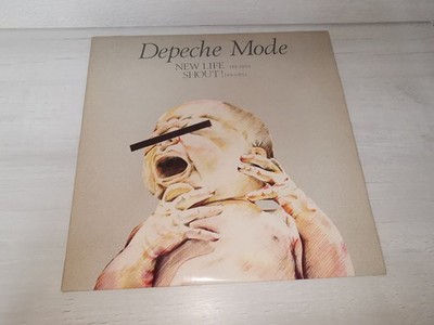 Depeche Mode  New Life (Re Mix) /Shout! (Rio Mix)- 1981- 1st UK Pressing - NM/NM