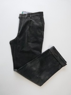 Duca Visconti Herren Hose Elegant Gerade Samt Ripp Baumwolle L / 52 DE