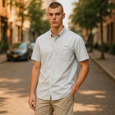 Ted Baker Floral Print Short Sleeve Button Up Casual Shirt