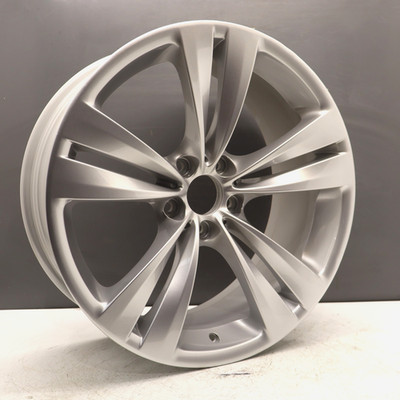 BMW 5ER GT M SPORT STYLE 316 20 ZOLL SILBER ALUFELGE VORNE 8,5J ORIGINAL X1