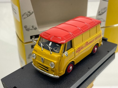 OFF.43 OFF45 ALFA ROMEO F12 ASSISTENZA SERVICE -YELLOW+RED 1:43- GOOD IN BOX - Picture 4 of 8