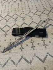 Yamaha YFL 221 Flute Silver-Plated Nickel Silver Alloy with Hard Case