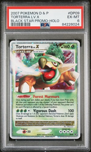 Torterra LV.X graded PSA 6 for sale on eBay
