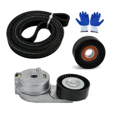 38323 Serpentine Belt Drive Tensioner Idler Pulley Kit Fit for Dodge 90K-38323