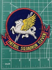 USN US Navy Patrol Squadron Eleven Squadron Patch