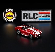 Hot Wheels 2026 RLC Exclusive 1965 Shelby Cobra 427 S/C Pin & Patch JJY67-9893