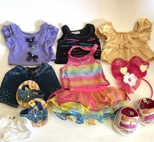 Build A Bear Clothes  Accessories Lot Shoes Tops Skirts Tanks Headband Pants