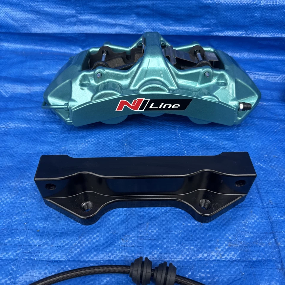 Pinzas y rotores Brembo Big Brake Forza línea N Hyundai Sonata DN8 más herrajes Foto 2 de 4