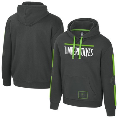 Unisex Stadium Essentials Charcoal Minnesota Timberwolves City Star Hoodie