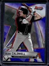 2025 Bowman's Best Slade Caldwell Top Prospects Purple Refractor #/250