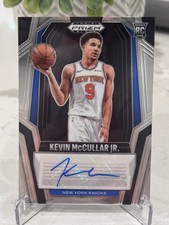 2024-2025 Panini Prizm Black- Rookie Signatures Kevin McCullar Jr. Auto