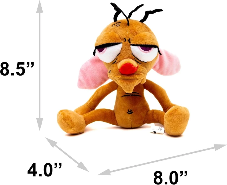 Peluche Chirrido Juguete Perro - The Ren And Stimpy Show Ren NUEVO Foto 4 de 4