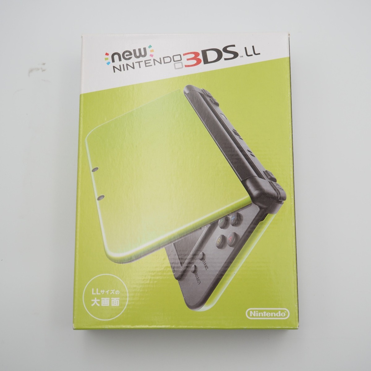 EXC] New Nintendo 3DS XL LL Lime Black Console w/Charger Tested