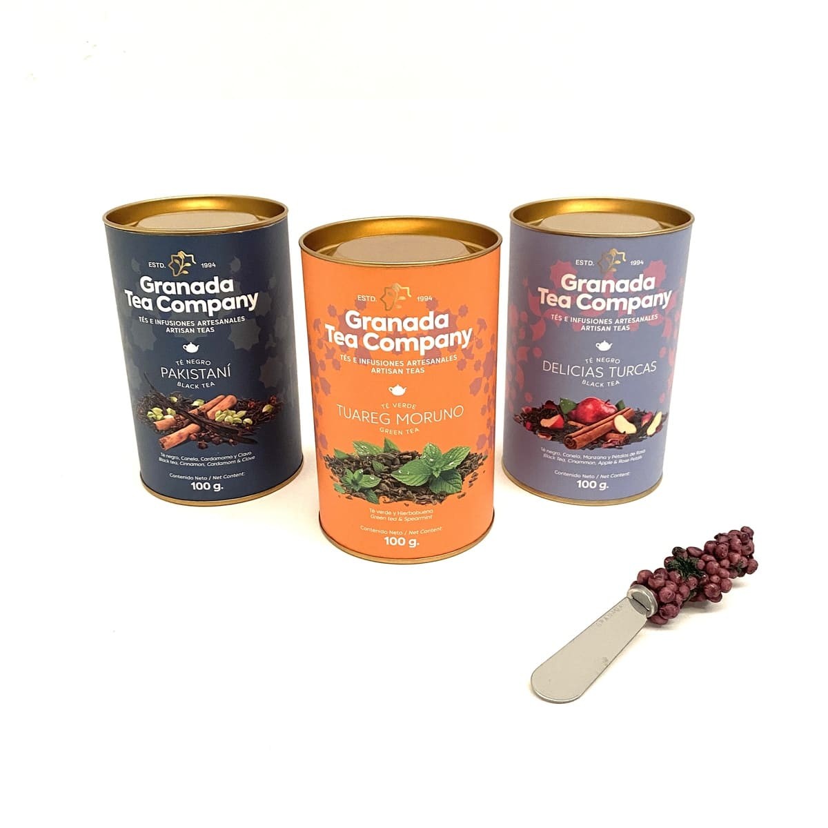 Set de Tés de Al-Andalus ''Los 3 Clásicos'' | Ideal Regalo