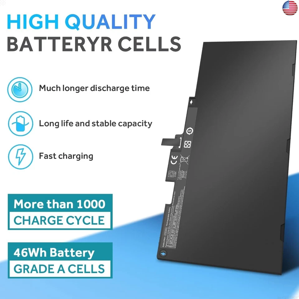 Batería CS03XL Compatible con HP Elitebook 745 755 840 848 850 G3 G4, ZBook Foto 4 de 4