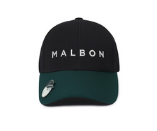 [Malbon Golf] Basic Ball-Marker Set Cap Hat (Green) - Expedited Shipping