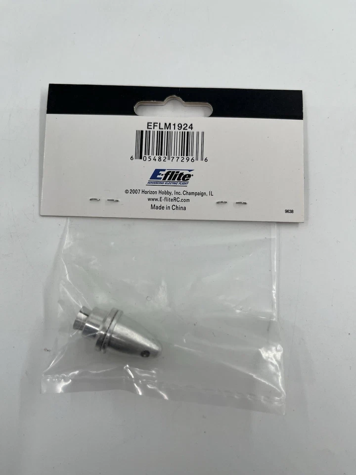 EFLM1924 E-flite Prop Adapter with Collet, 4mm NOS - Image 2 of 2