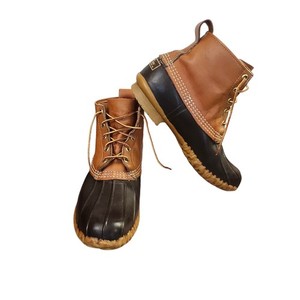 L.L.‎ Bean Maine Hunting Shoe Mens 11 N Vtg Tan Brown Rubber Duck Boots USA LL Bean Maine Hunting Shoe VTG 70s Duck Boots Mens 11 M  main image 2