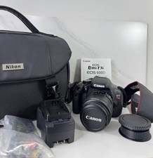 Canon EOS Rebel T3i 18.0MP Digital SLR w /Canon EF-S 18-55mm Lens - Low Shutter