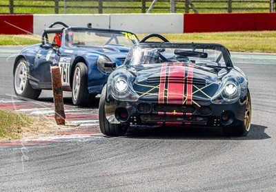 Bernie's V8s #71 T & A Blake TVR Tuscan Donington Park  June 26 A4 Print