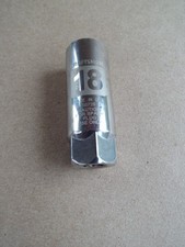 Vtg Rare Craftsman 18mm Usa Metric Laser Spark Plug Socket 38 Dr 6 Pt - Nice