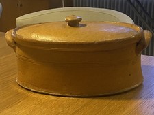 ALSACE ART POPULAIRE ALSACIEN MARMITE DAUBIÈRE TERRINE FIN XIXe SOUFFLENHEIM