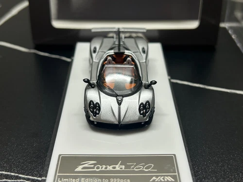 HKM 1:64 Pagani Zonda 760 Roadster Super Racing Diecast Model Car Collection - Picture 6 of 27