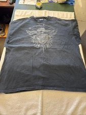 Renegade Classics 2XL Short Sleeve Motorcycle Shirt Skulls