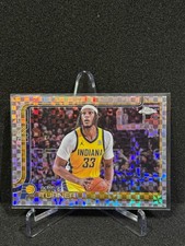 2025-26 TOPPS CHROME BASKETBALL X-FACTOR REFRACTOR MYLES TURNER PACERS #29