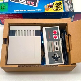 NES NINTENDO CLASSIC MINI CONSOLE + CONTROLLER + ACCESSORIES - COMPLETE TESTED