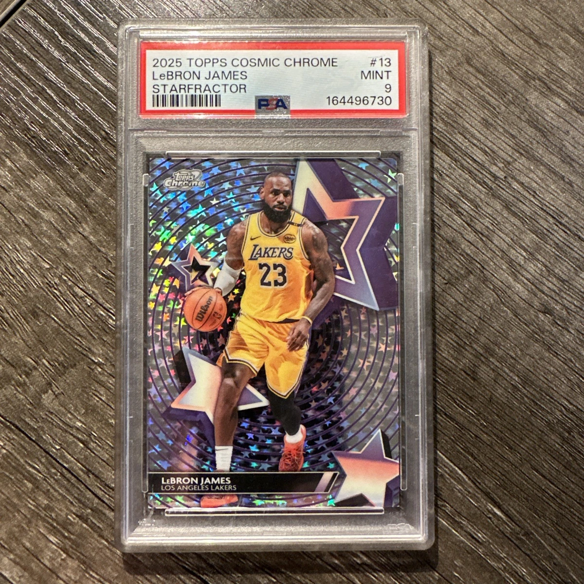 25+ Topps LeBron James 9 Graded Basketball Sports Trading Cards