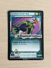 Namekian Power Kick #34 Dragon Ball Z 2001 TCG N.Mint Vintage Rare