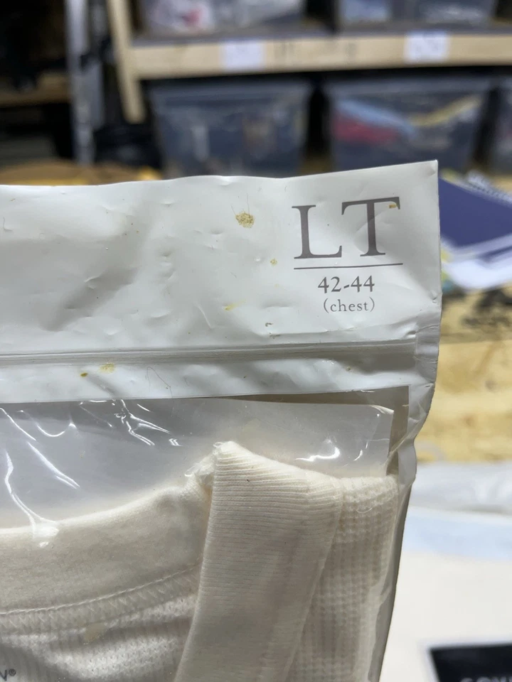 Ropa interior térmica de colección Covington tejido gofre Sears para hombre LT/XLT ver (0730-xx) Foto 3 de 4