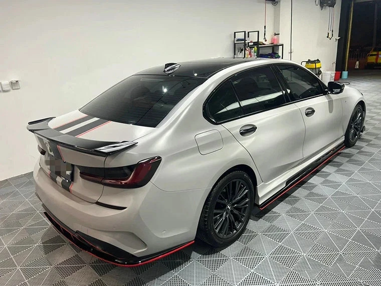 Kit de pegatinas gráficas de carreras a rayas para BMW M3 M4 M5 X4 X5 capó techo calcomanía trasera Foto 4 de 4