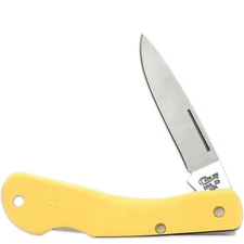 CASE XX KNIVES YELLOW SYNTHETIC MINI BLACKHORN LT1059L SS (22936) POCKET KNIFE