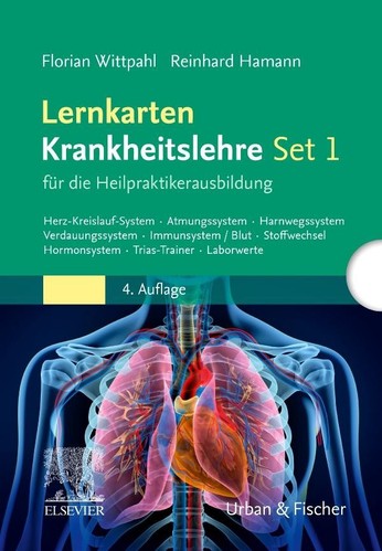 Lernkarten Krankheitslehre Set 1 für die Heilpraktikerausbildung - Bild 1 von 1