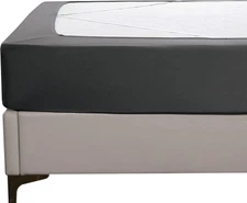 Box Spring Cover - Stretchy and Snug Fit Wrap around 4 Sides Bed Skirt - Jersey 