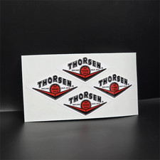 Thorsen Tools Vintage Style Red Decals 2.5 Inch Vinyl Stickers X 4 Thorsen Tools Vintage Style Red Decals 2.5 Inch Vinyl Stickers X 4
