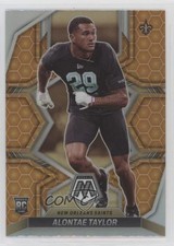 2022 Panini Mosaic Rookies Honeycomb Prizm Alontae Taylor #391 n0c