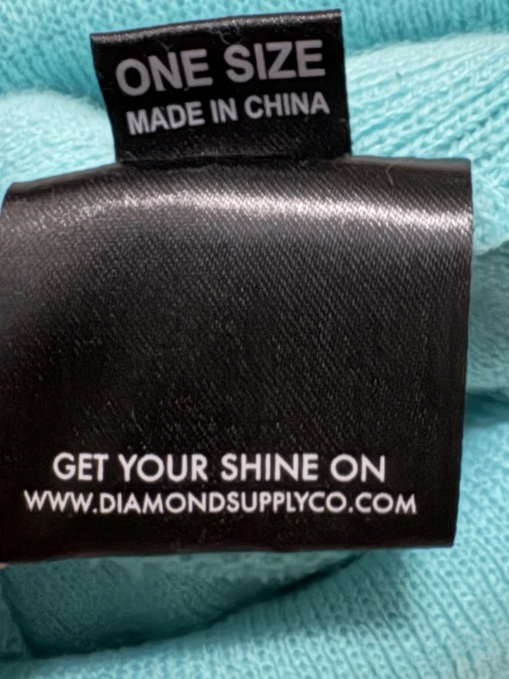 GORRO POM AZUL BRILLANTE DIAMOND SUPPLY CO Foto 4 de 4