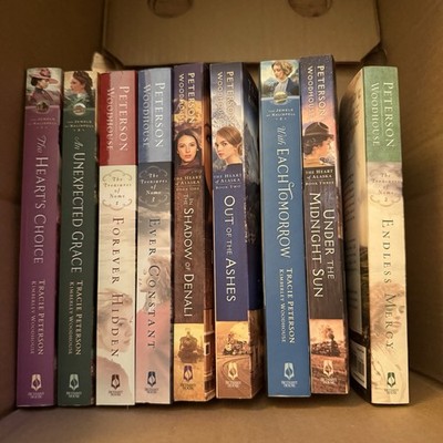 Tracie Peterson & Kimberley Woodhouse Lot Of 9 Books Christian Bethany House Lot