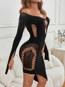 Women's Sexy-Lingerie Babydoll Sleepwear Underwear Lace Dress Nightwear