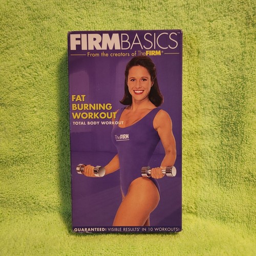 The Firm Basics Fat Burning Workout Total Body (VHS, 1997) Aerobics Fitness HTF