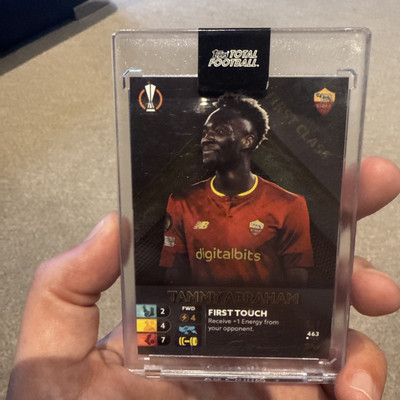 Tammy Abraham 1/1 Topps Total Football Roma First Class