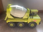 MIGHTY TONKA CEMENT MIXER--1976--dual axles--lime green--great original cond.