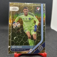 2026 Topps Chrome MLS Matt Freese XI Refractor /11 #196 New York City FC SSP